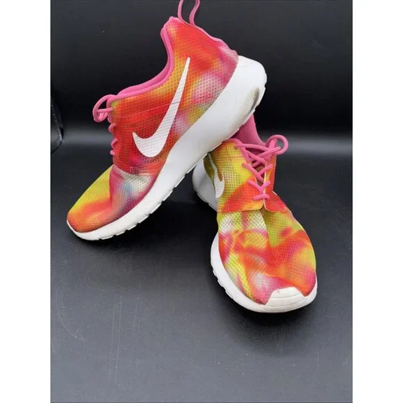 Nike Roshe One Flight Weight 'Pink Rose' 705486-601 100% Vegan Women’s Size 7 - Picture 1 of 11